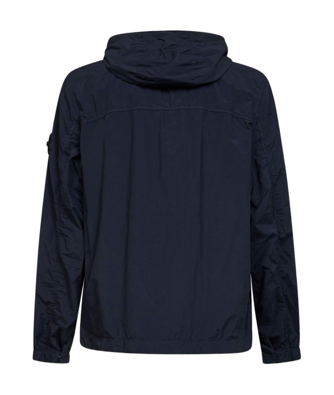 STONE ISLAND Синяя полиамидовая куртка, фото 3