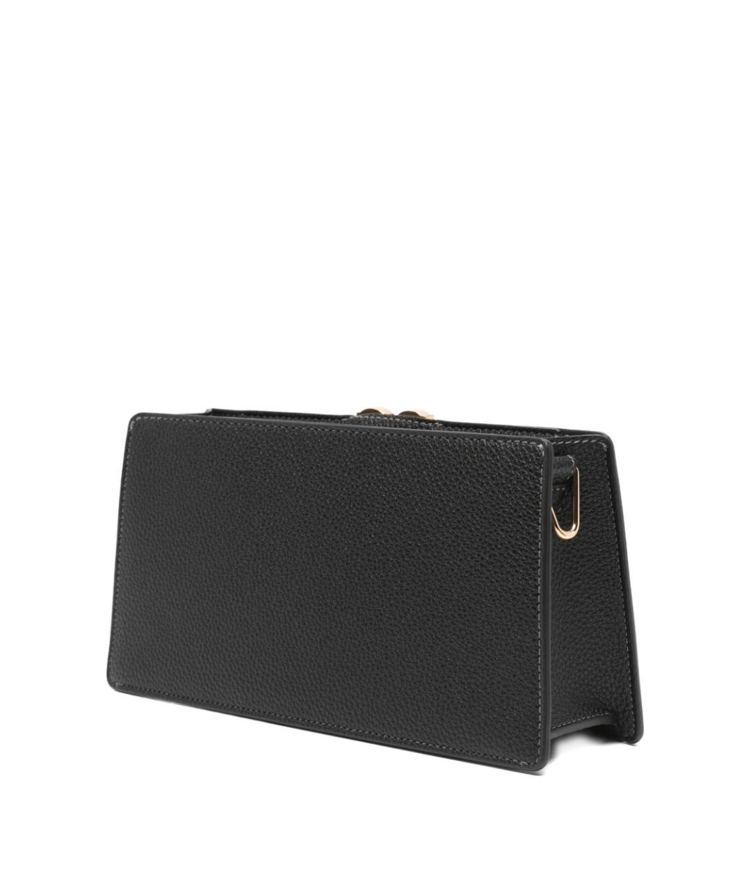 LOVE MOSCHINO Черная сумка через плечо из искусственной кожи, фото 4