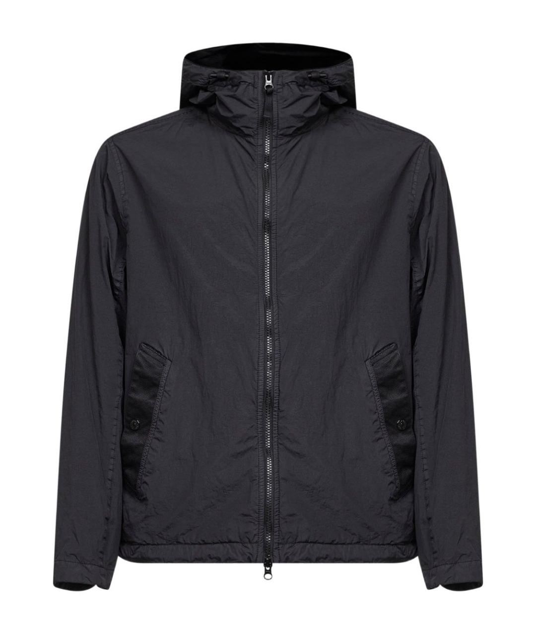 STONE ISLAND Синяя полиамидовая куртка, фото 1