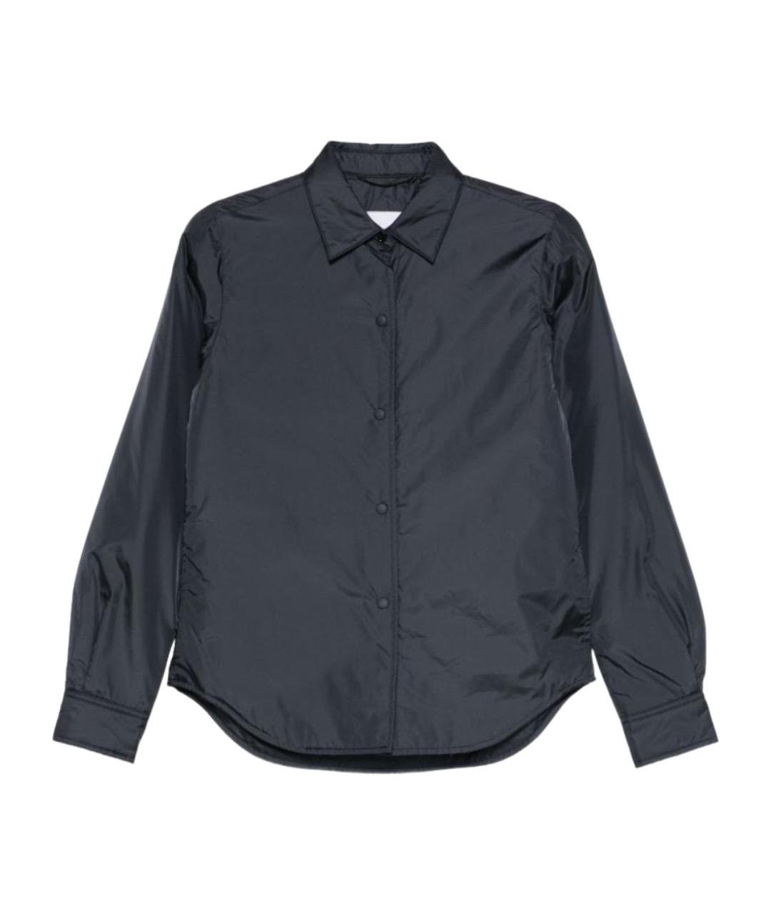 ASPESI Синяя полиамидовая рубашка, фото 1