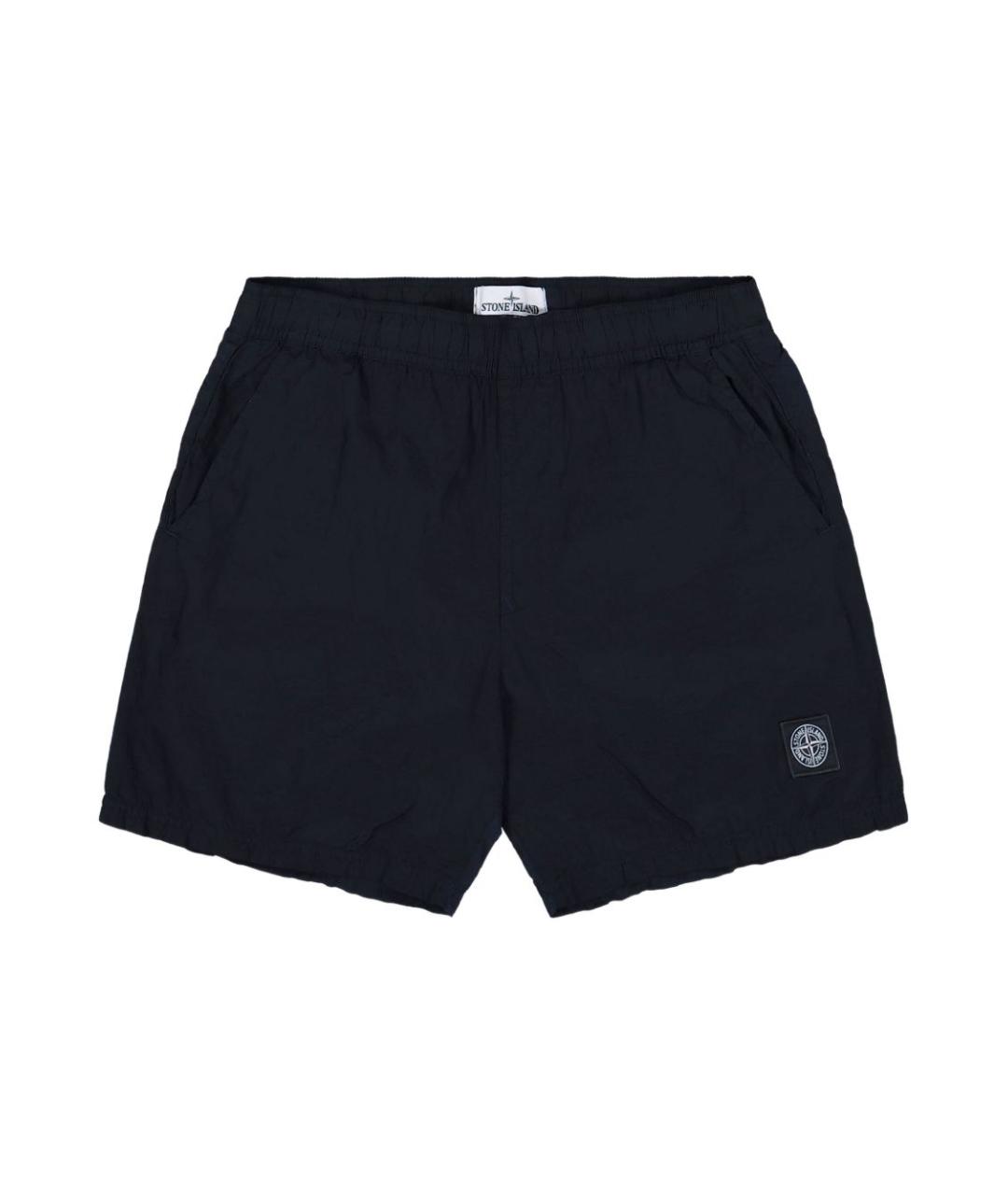 STONE ISLAND Синие полиамидовые плавки, фото 1