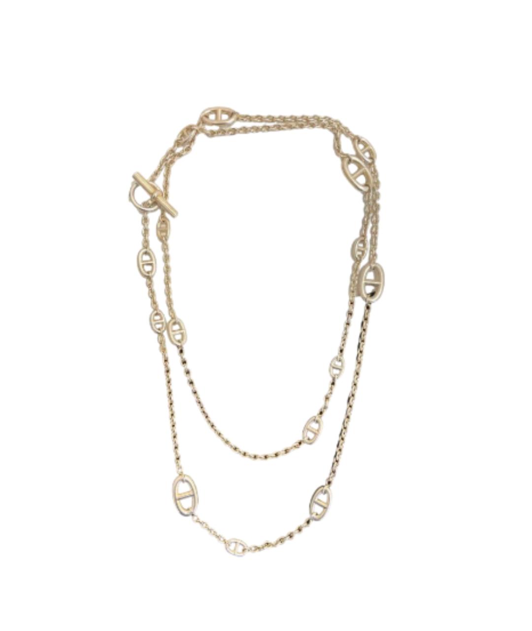 HERMES Серебряное серебряное колье, фото 1