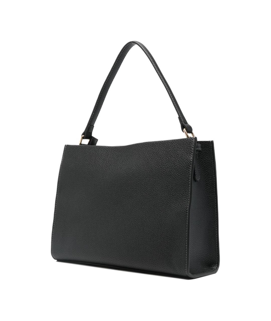 LOVE MOSCHINO Черная сумка тоут из искусственной кожи, фото 4