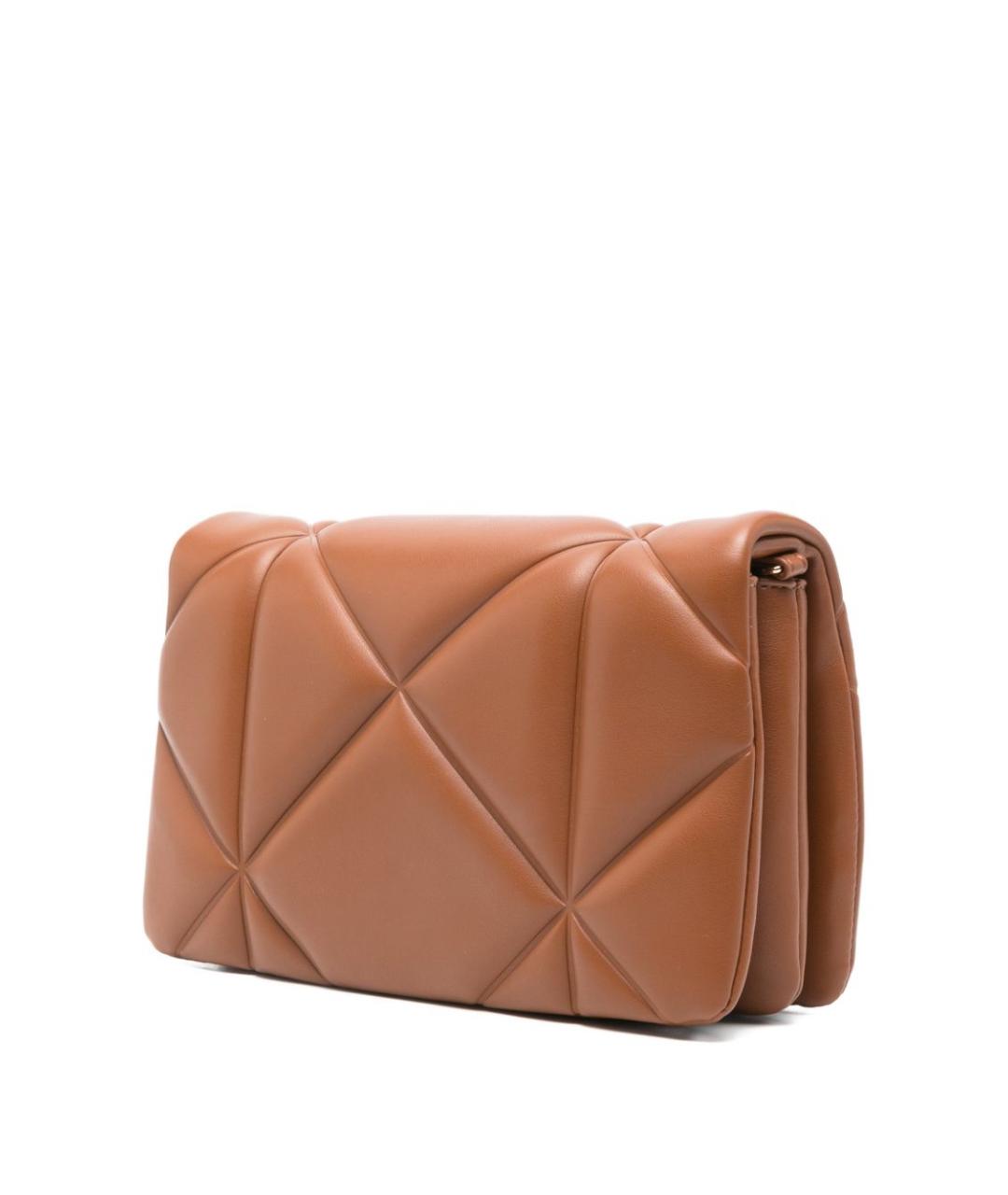 LOVE MOSCHINO Коричневая сумка через плечо из искусственной кожи, фото 6