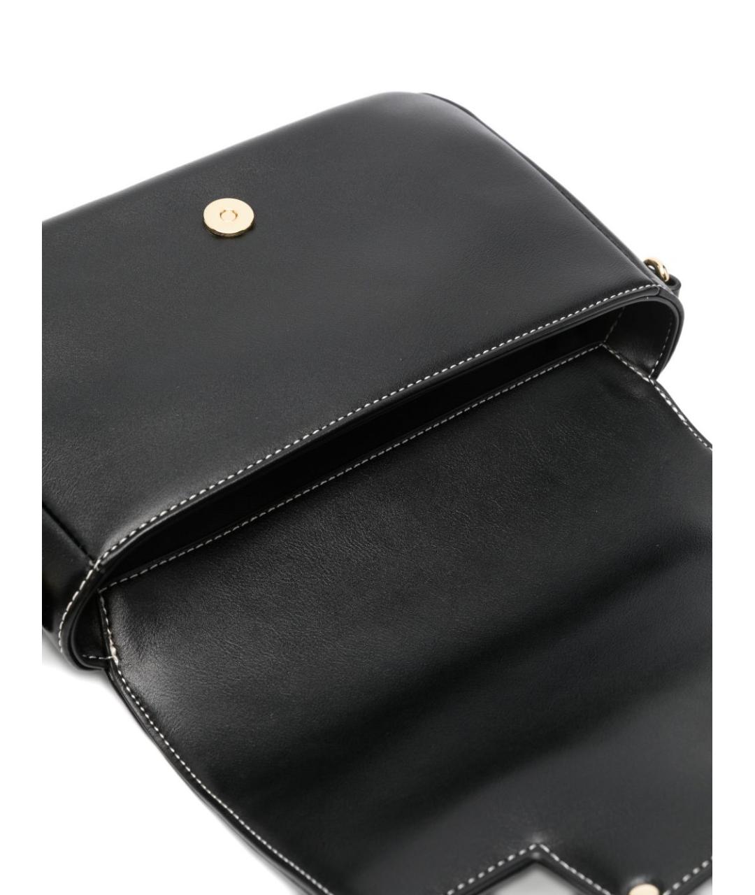 LOVE MOSCHINO Черная сумка через плечо из искусственной кожи, фото 3