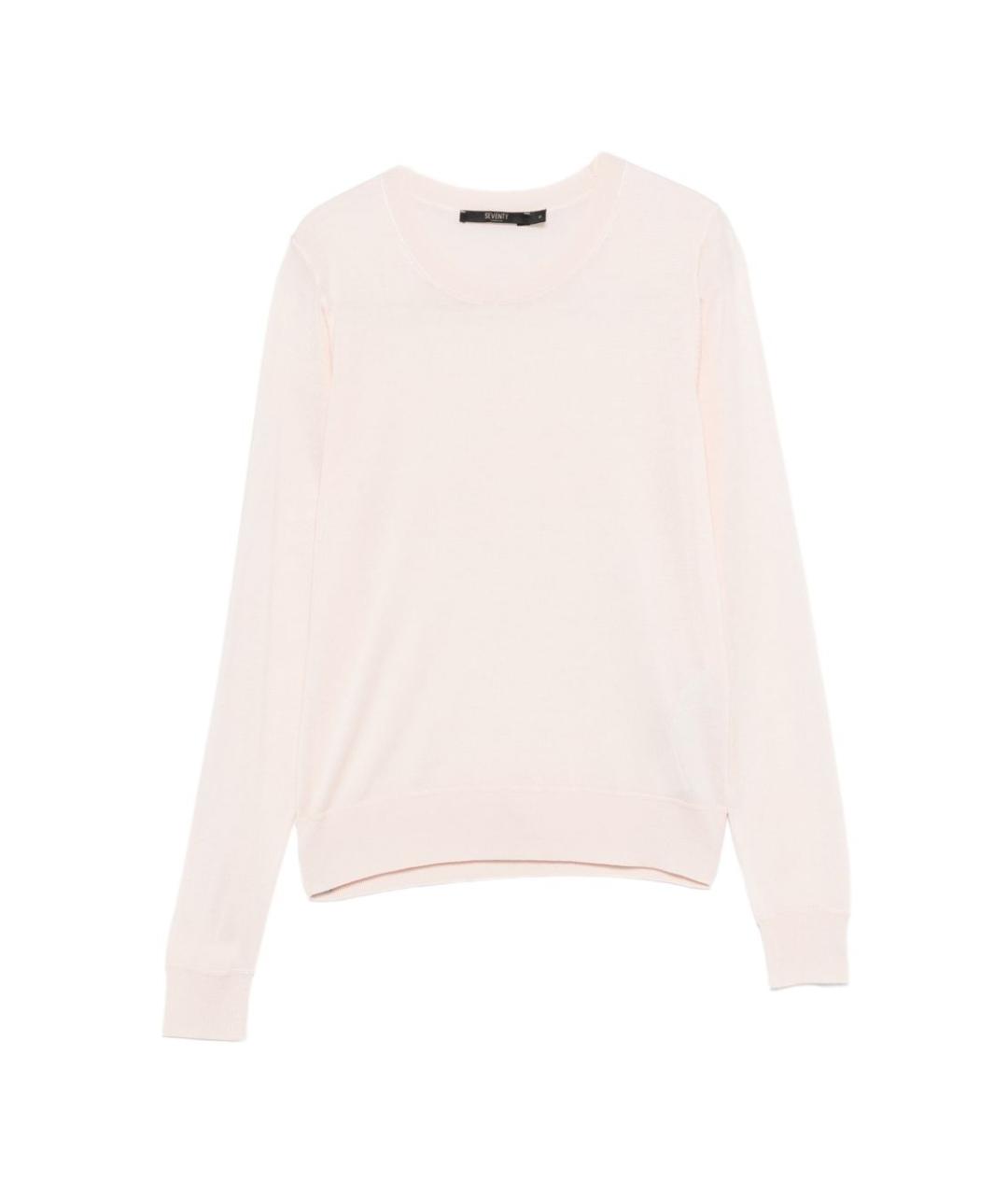 SEVENTY Розовый вискозный джемпер / свитер, фото 1