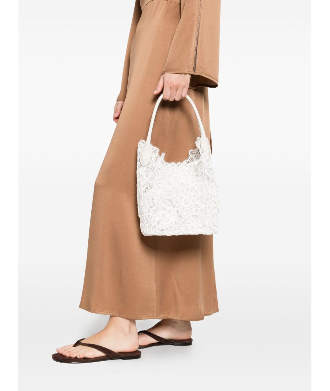 ERMANNO SCERVINO Белая сумка тоут, фото 2