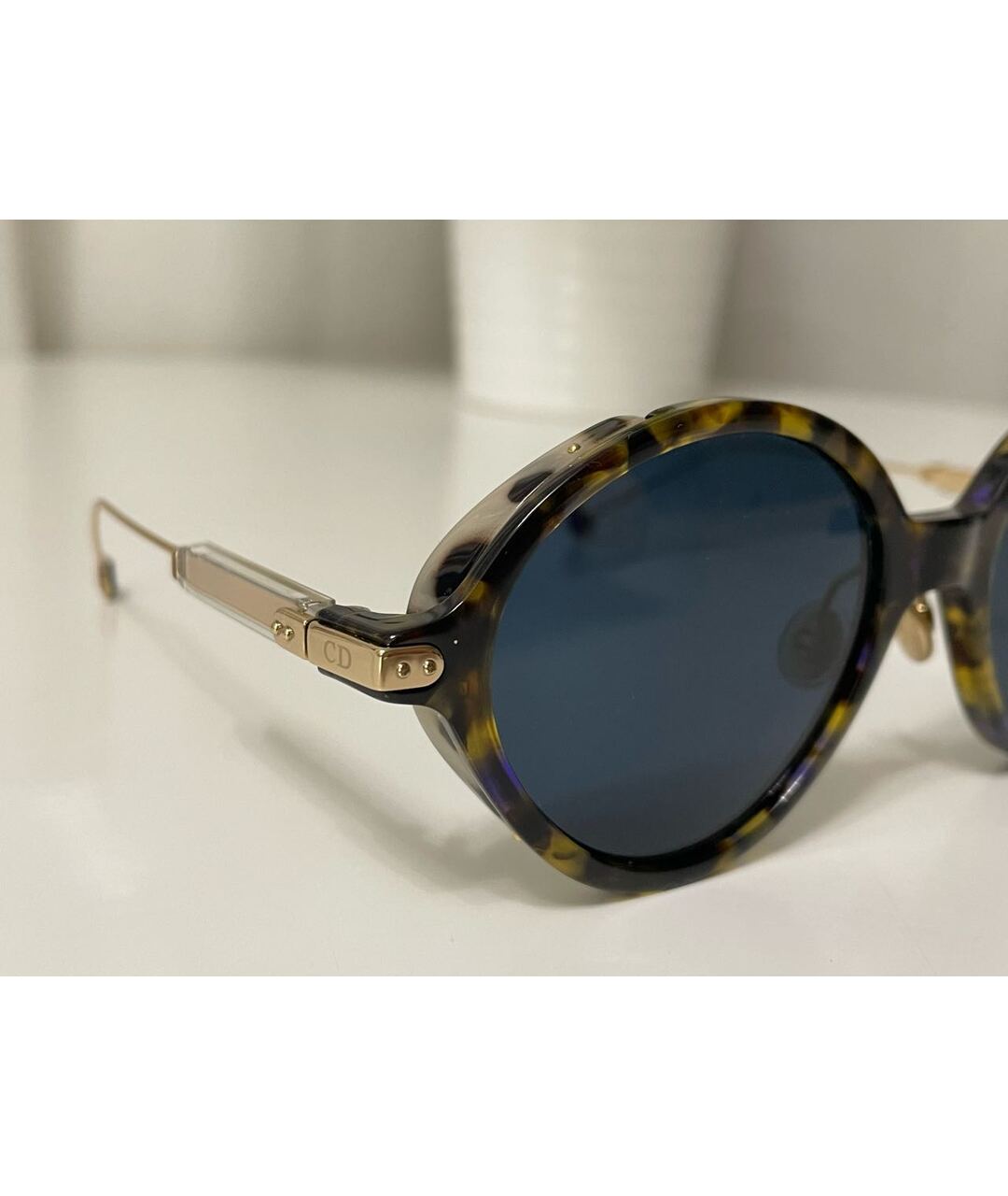 CHRISTIAN DIOR Пластиковые солнцезащитные очки, фото 2