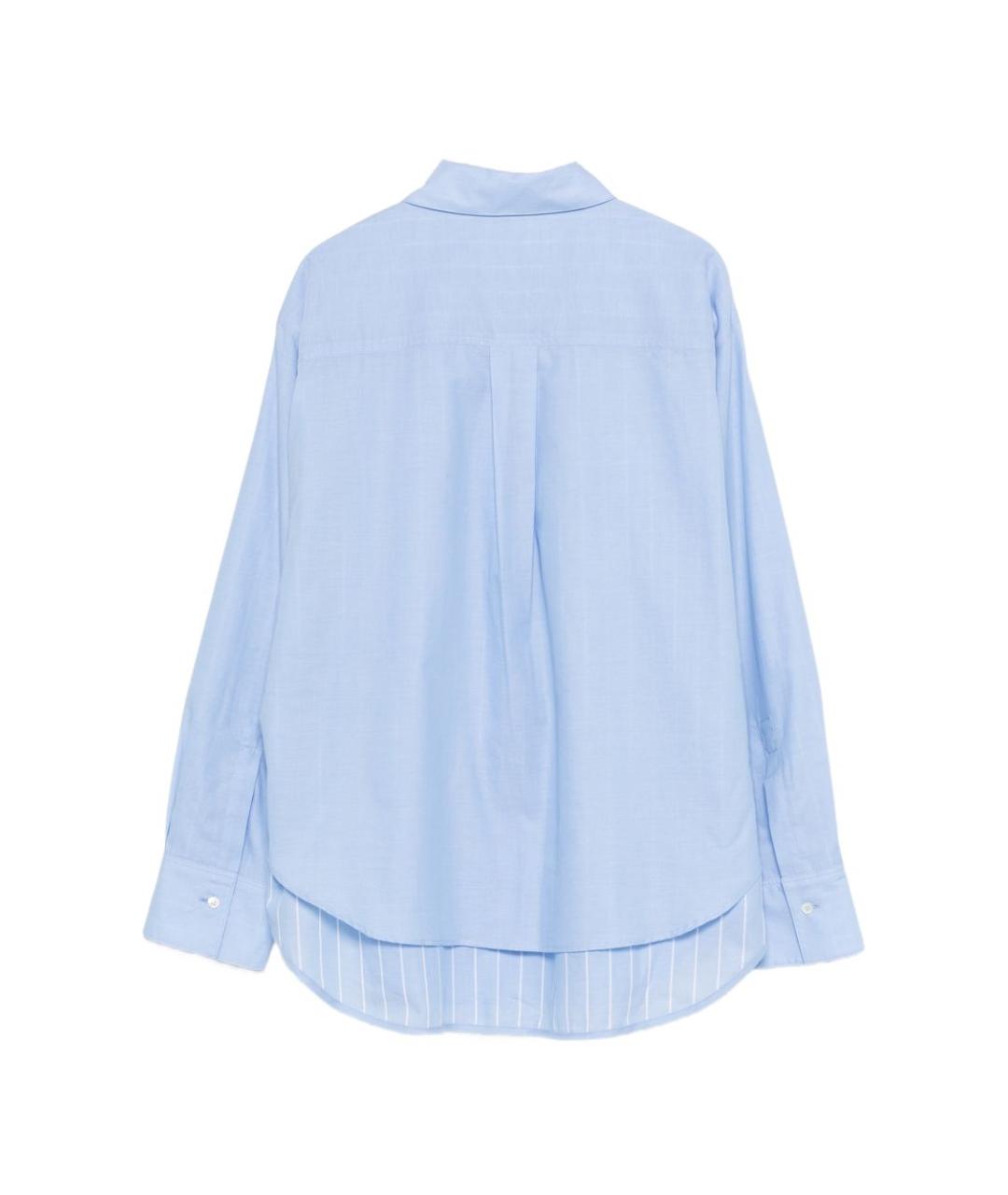 SEVENTY Голубая хлопковая рубашка, фото 2