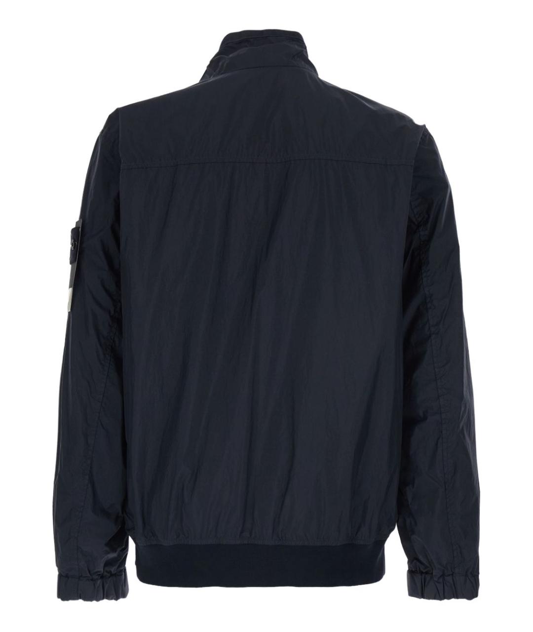 STONE ISLAND Синяя полиамидовая куртка, фото 3
