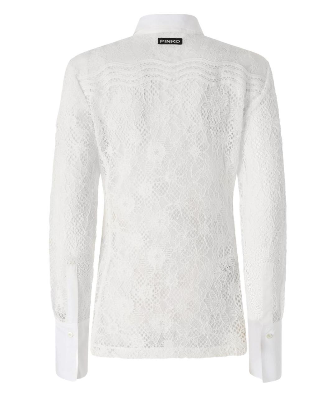 PINKO Белая полиэстеровая рубашка, фото 2