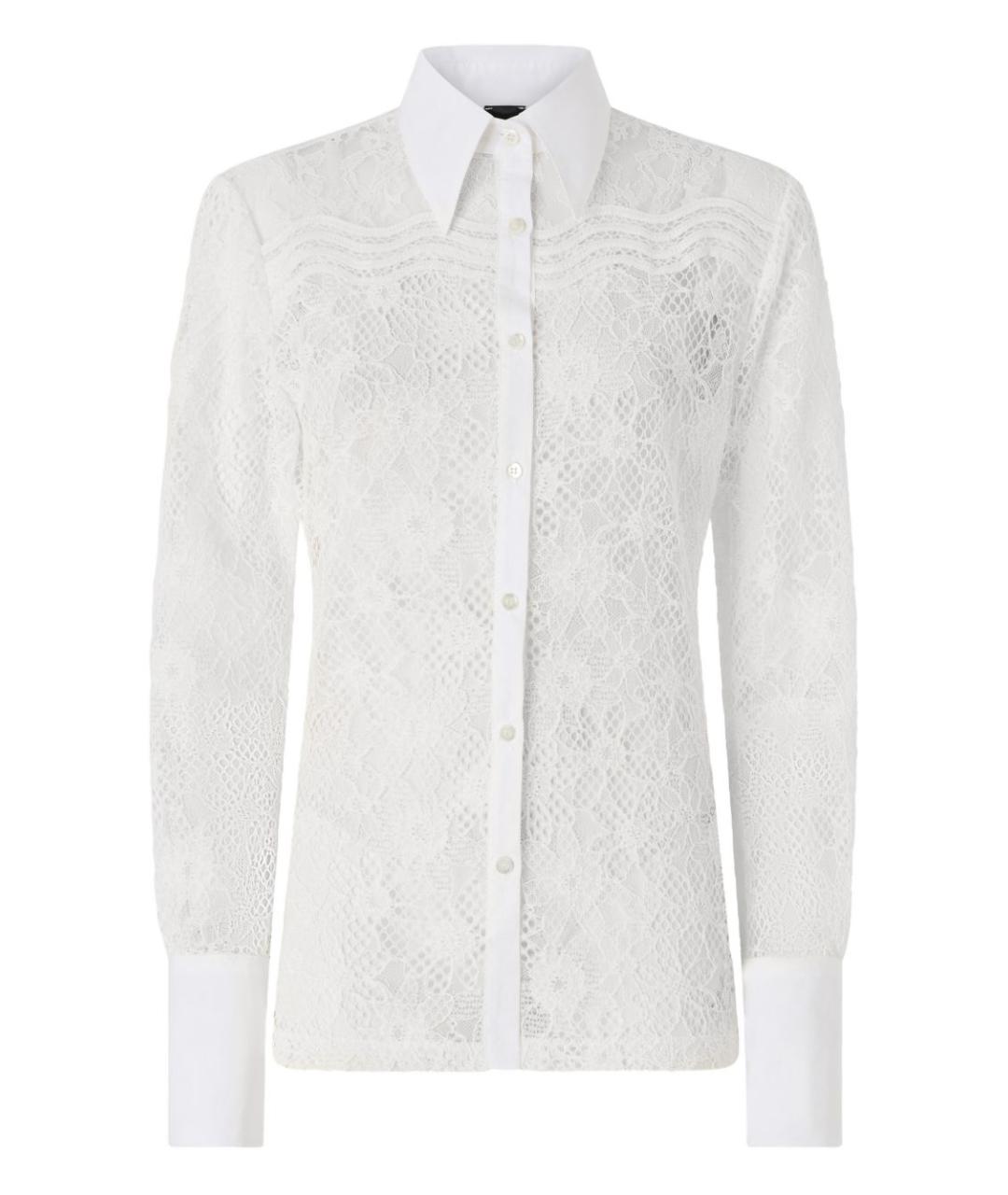 PINKO Белая полиэстеровая рубашка, фото 1