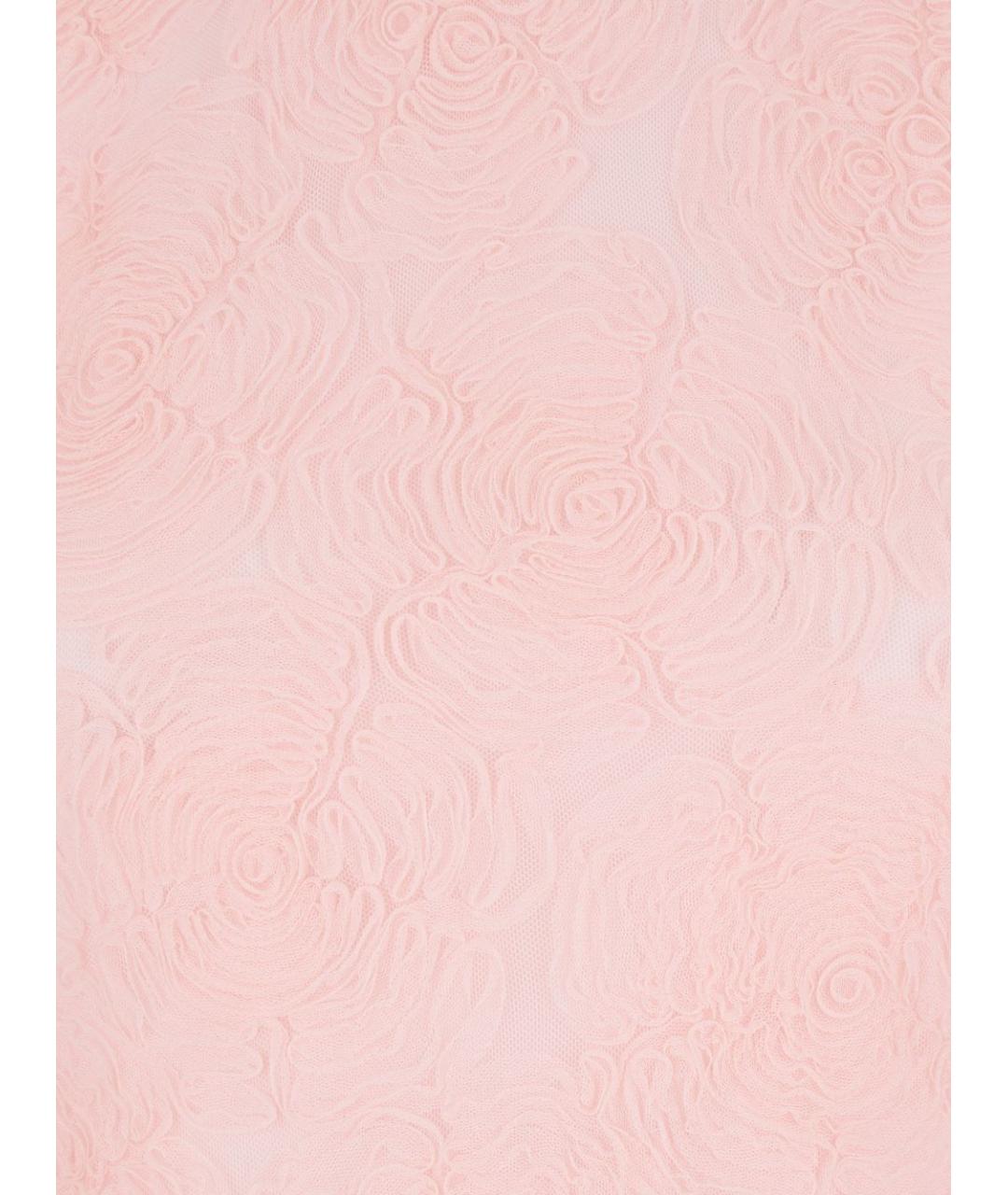 ROTATE Розовое полиэстеровое платье, фото 2