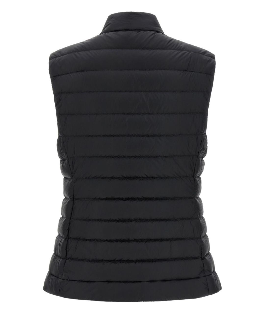 MONCLER Черный полиамидовый жилет, фото 2
