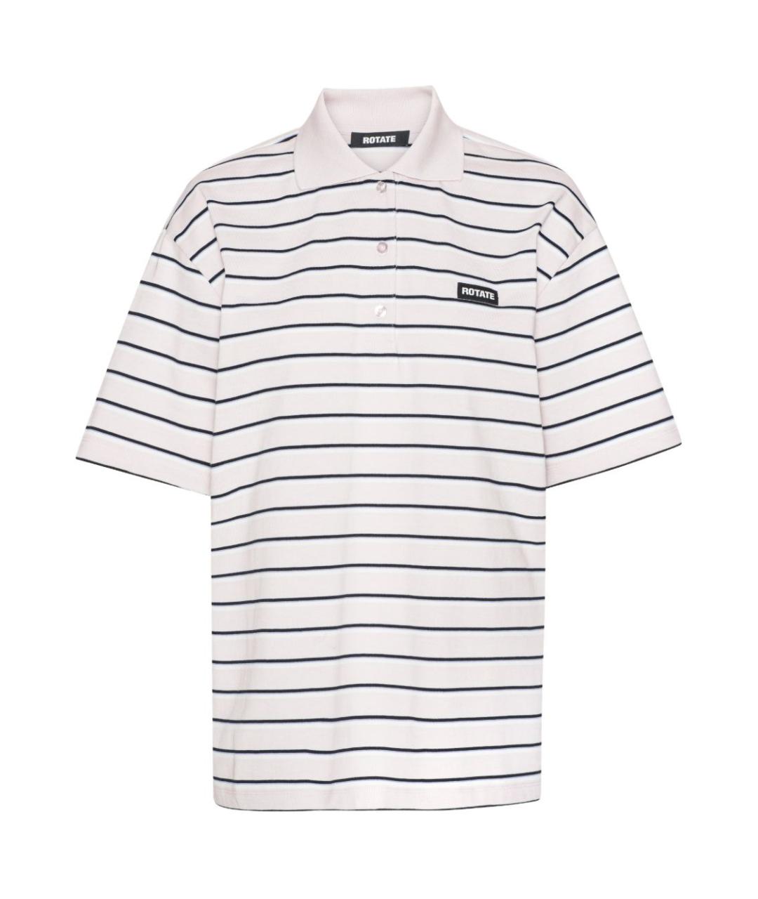 ROTATE Розовая хлопковая футболка, фото 1