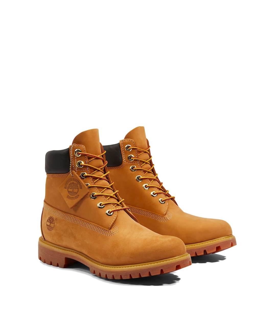 TIMBERLAND Коричневые кожаные высокие ботинки, фото 2