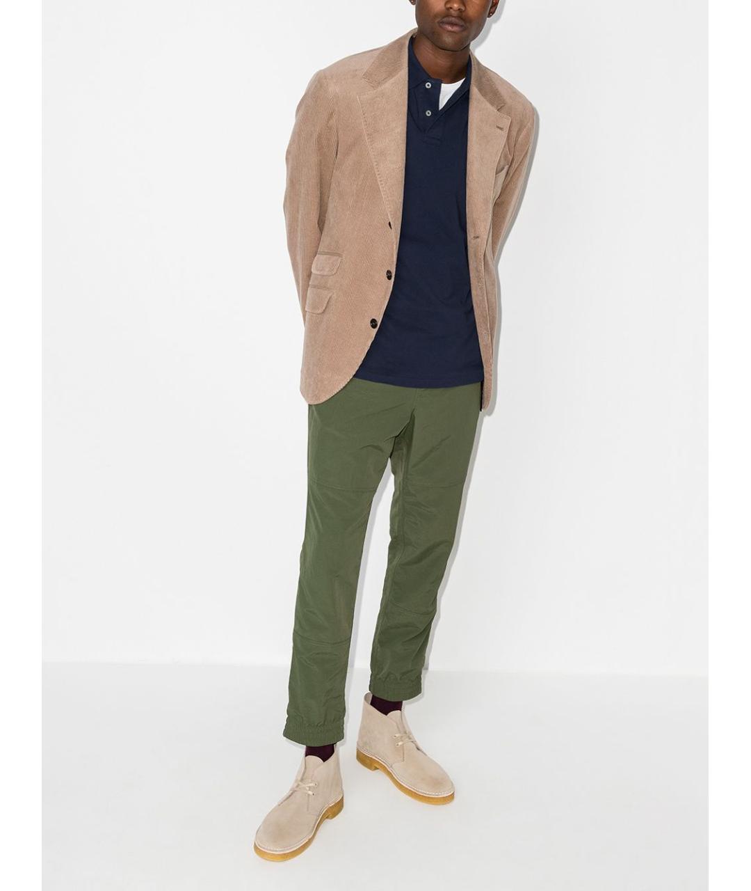 POLO RALPH LAUREN Синяя хлопковая футболка, фото 4