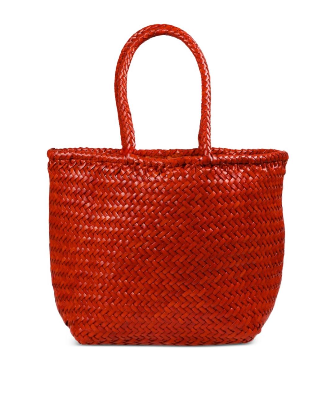 Dragon Diffusion Красная кожаная сумка тоут, фото 1