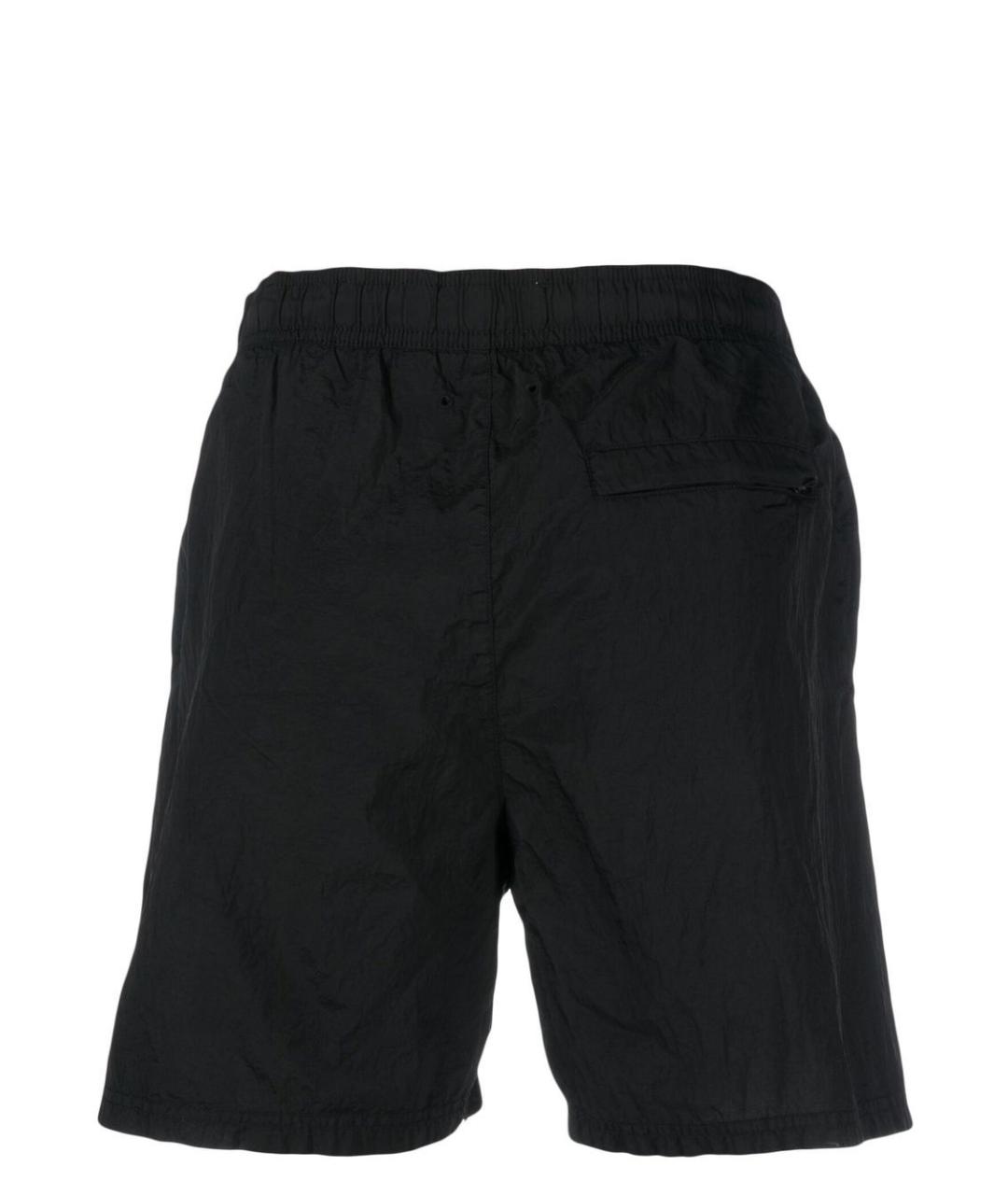 STONE ISLAND Черные полиамидовые плавки, фото 2