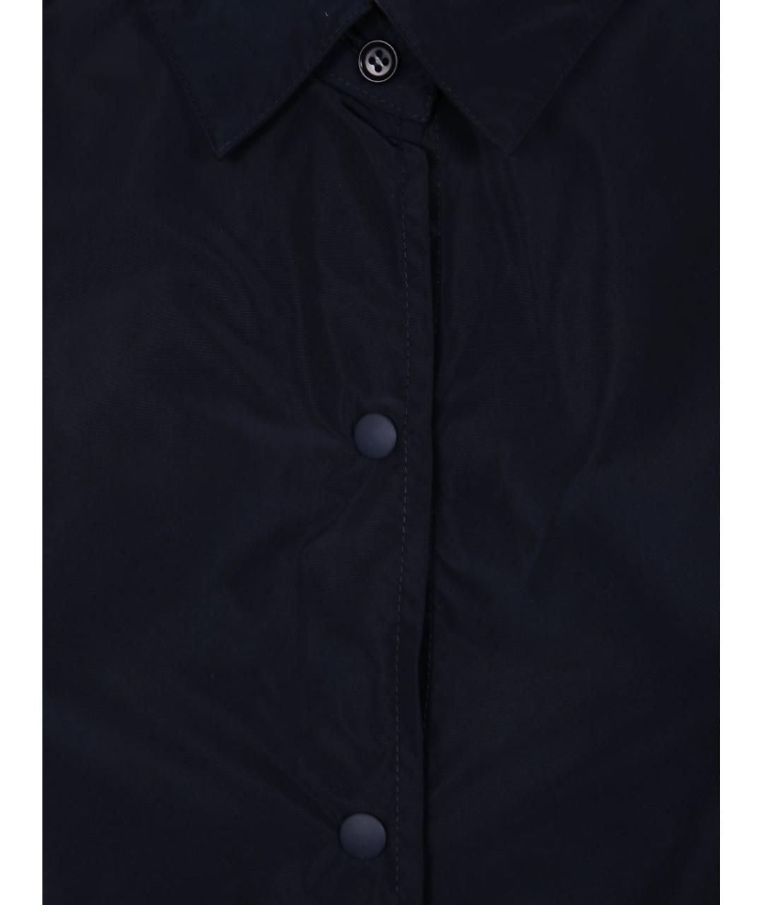 ASPESI Синяя полиэстеровая рубашка, фото 2