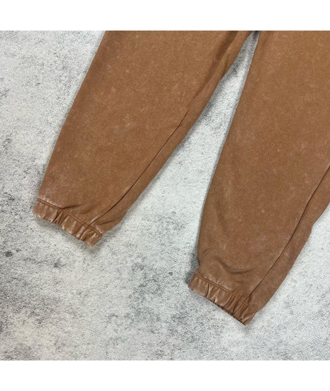 JORDAN Коричневый хлопковый спортивный костюм, фото 7