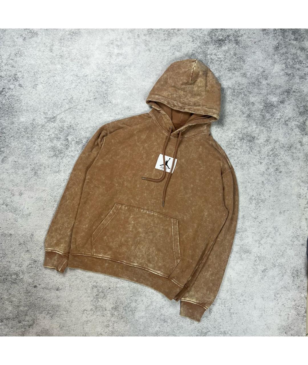 JORDAN Коричневый хлопковый спортивный костюм, фото 2