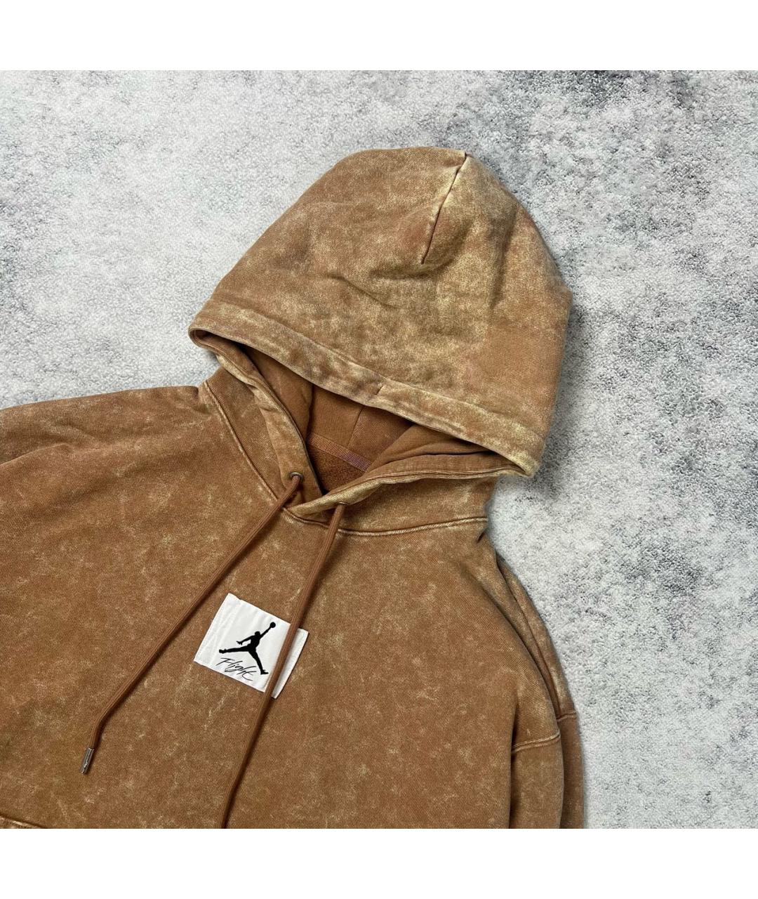 JORDAN Коричневый хлопковый спортивный костюм, фото 5