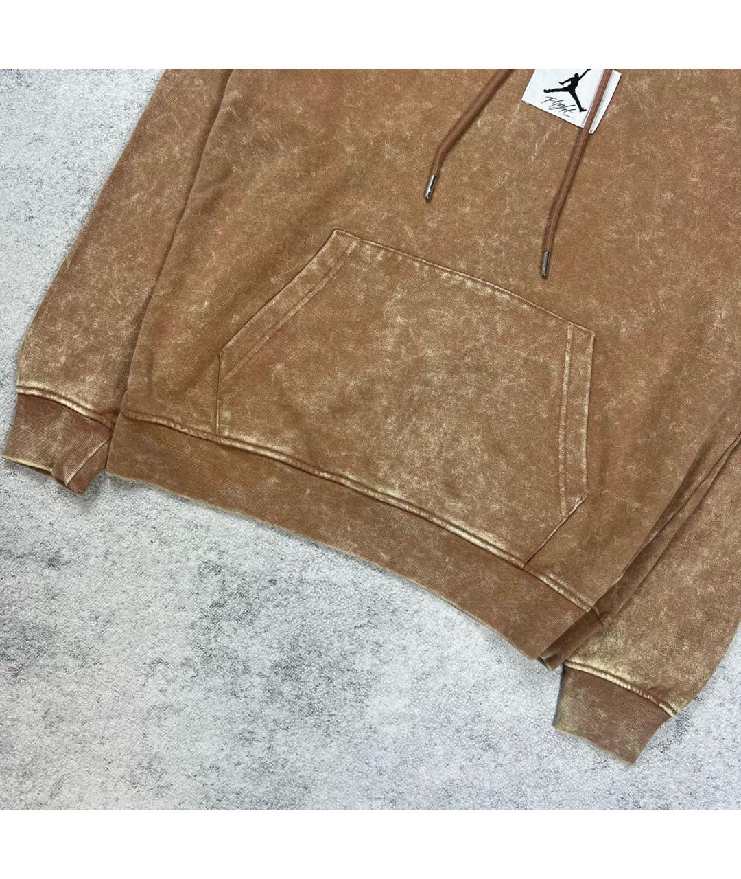 JORDAN Коричневый хлопковый спортивный костюм, фото 4