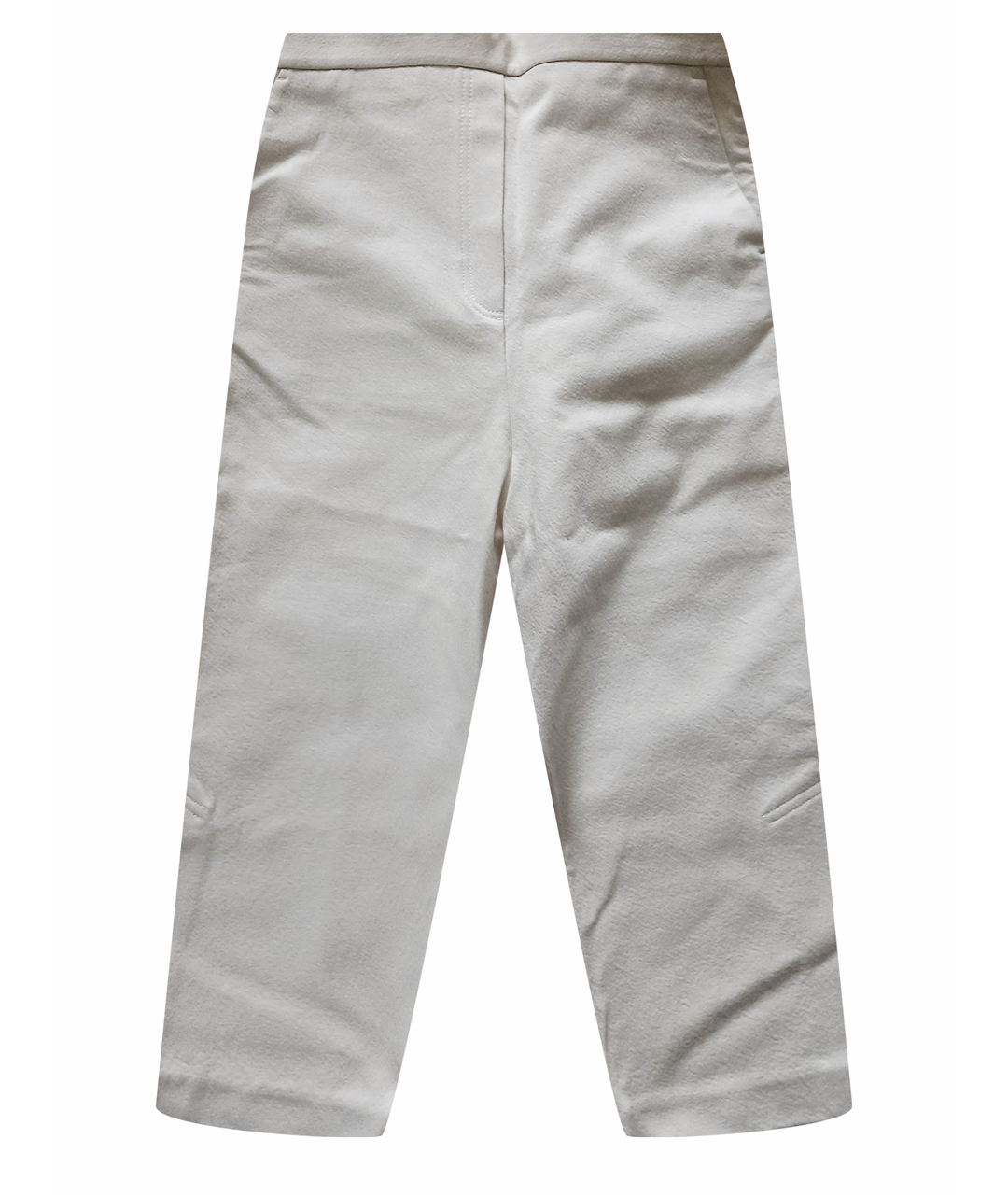 ELLERY Бежевые хлопковые прямые брюки, фото 1