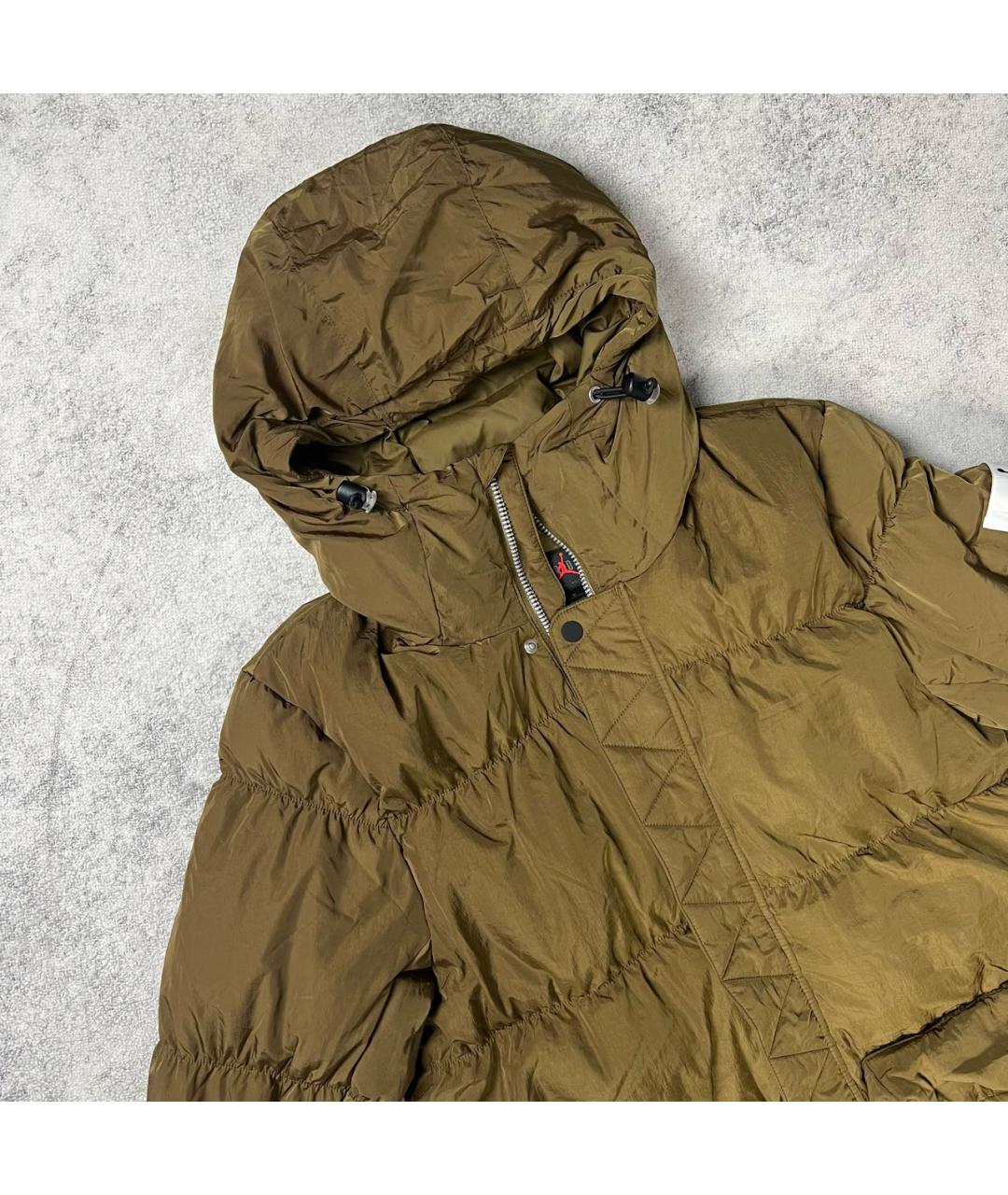 JORDAN Коричневый пуховик, фото 3