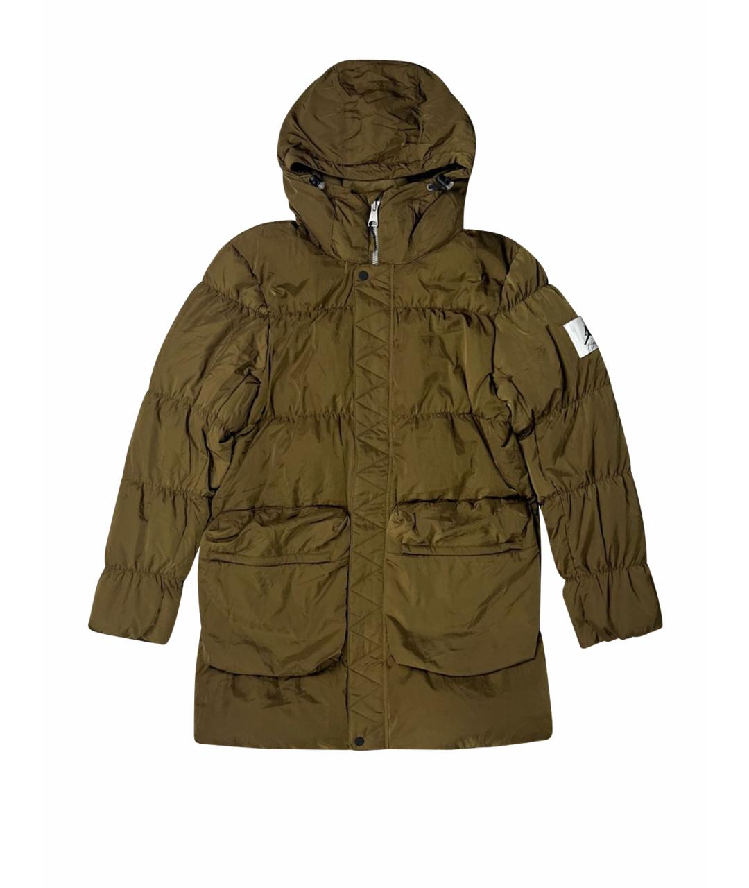 JORDAN Коричневый пуховик, фото 1