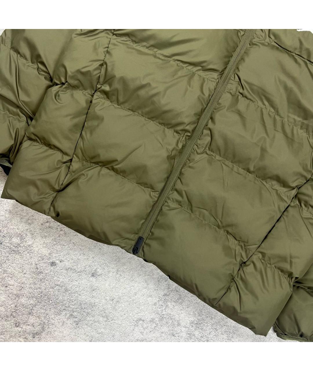 JORDAN Зеленый пуховик, фото 2