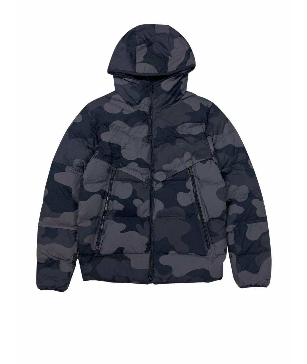 NIKE Темно-синий пуховик, фото 1