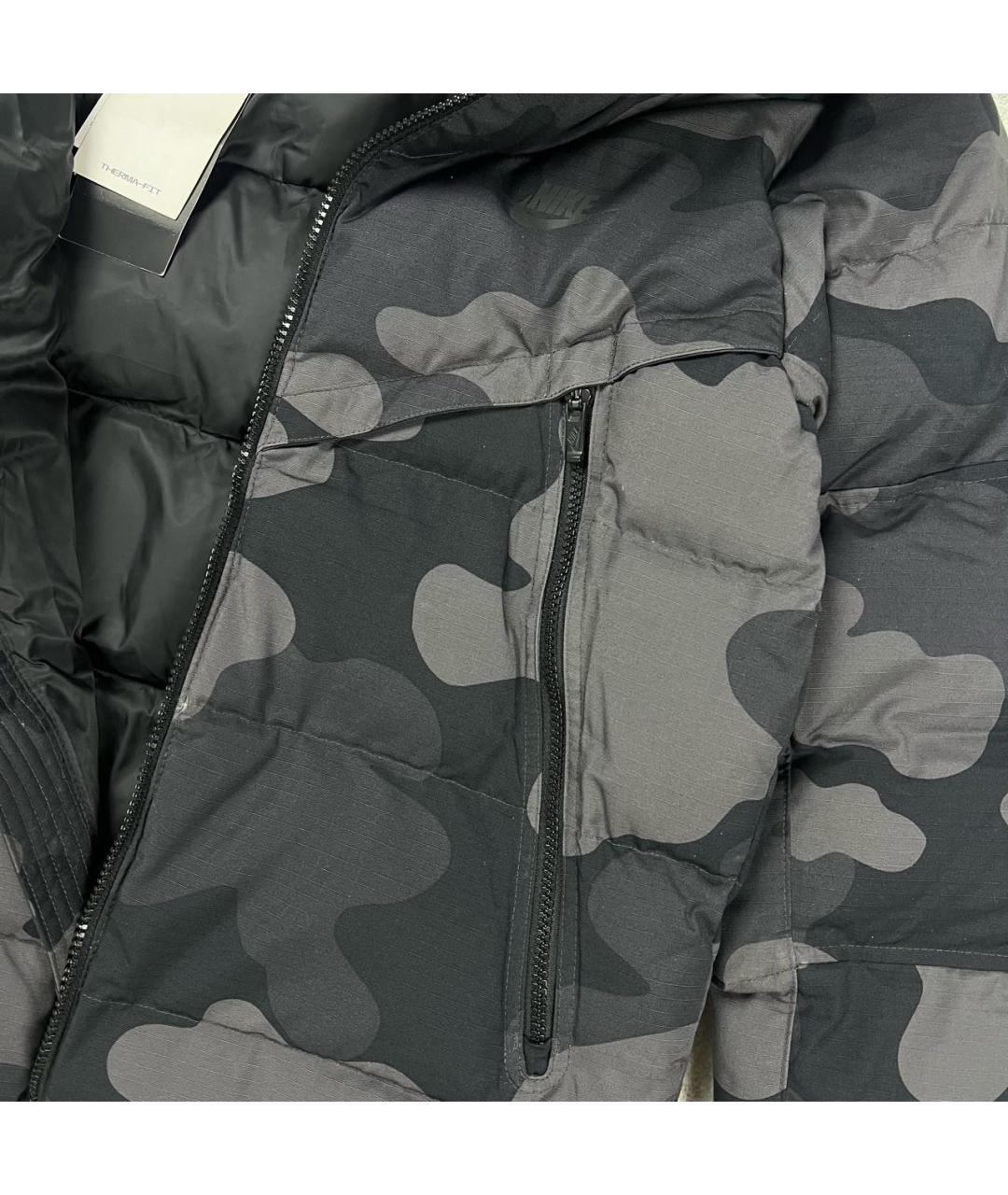 NIKE Темно-синий пуховик, фото 5