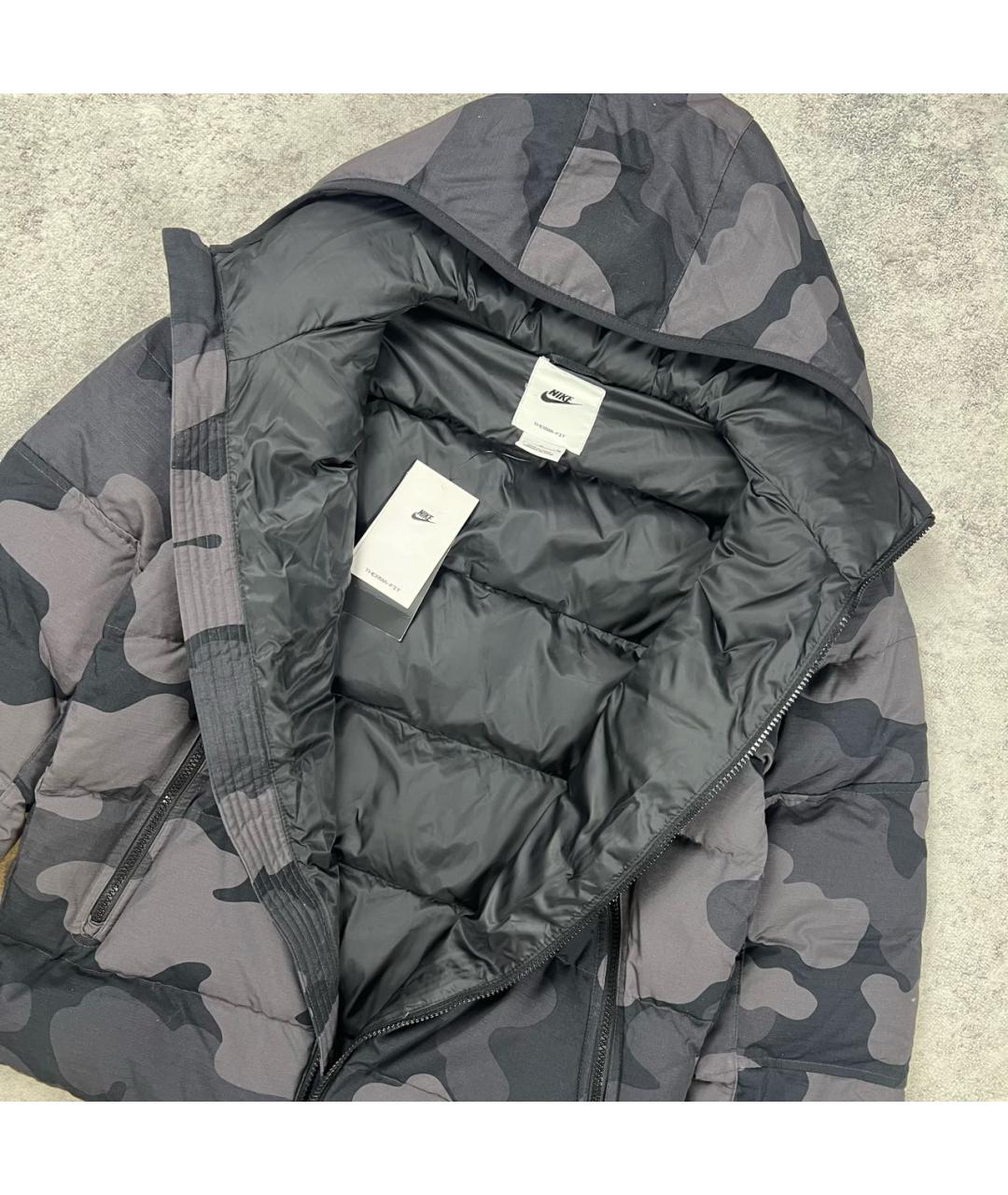 NIKE Темно-синий пуховик, фото 6