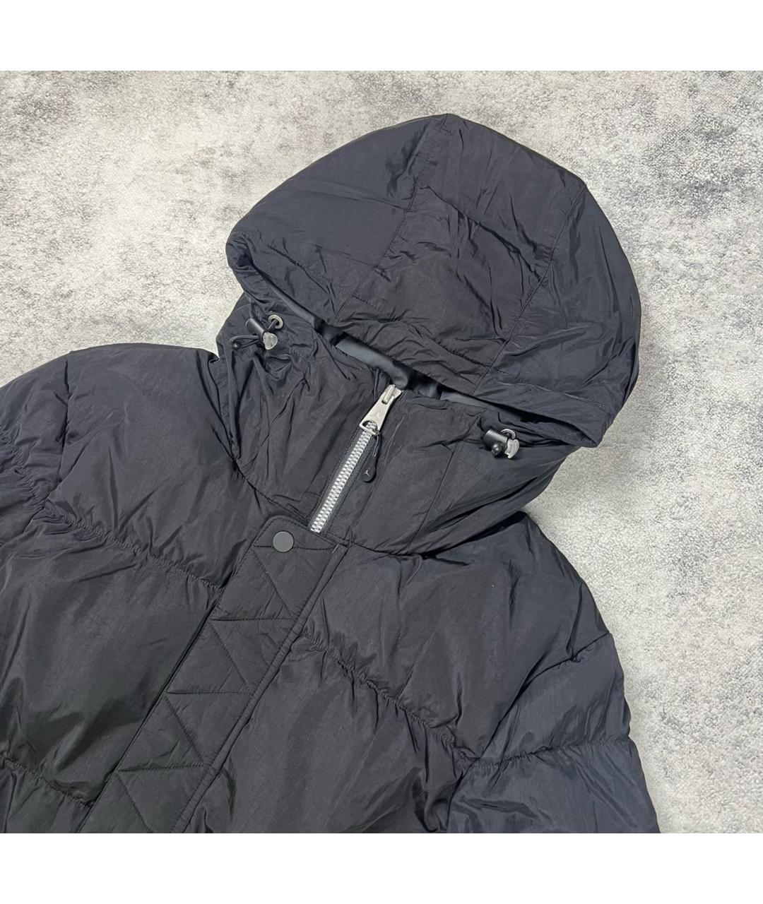 JORDAN Черный пуховик, фото 4