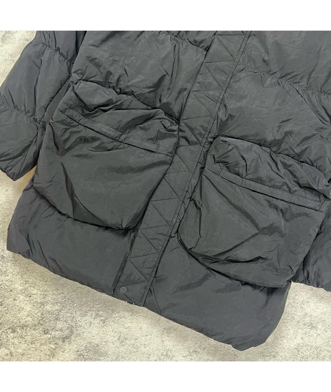 JORDAN Черный пуховик, фото 2