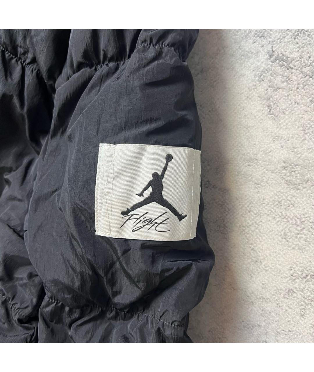 JORDAN Черный пуховик, фото 3