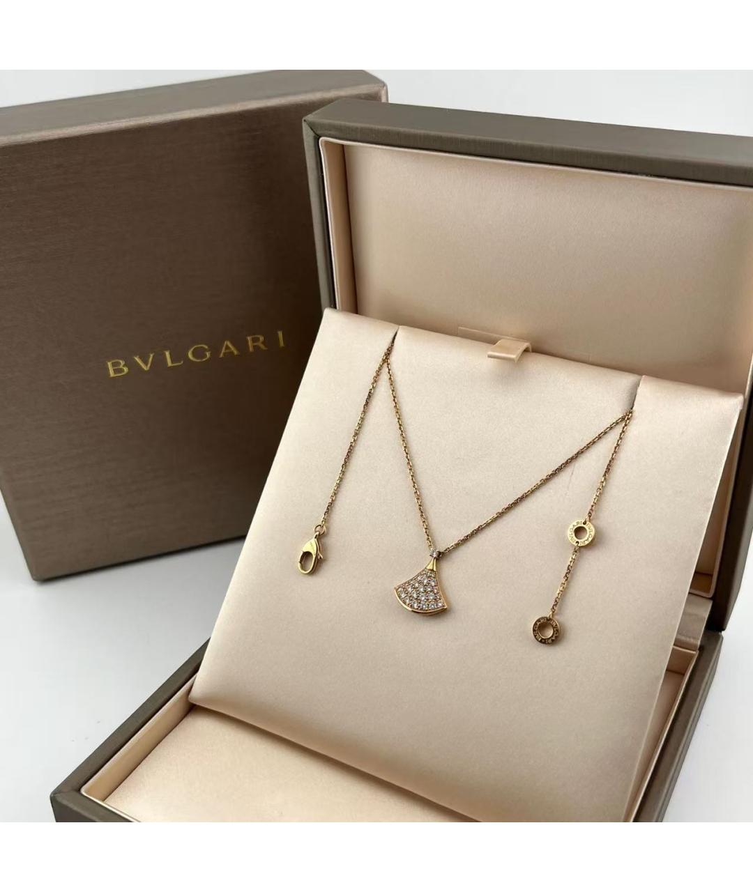 BVLGARI Золотое колье, фото 3