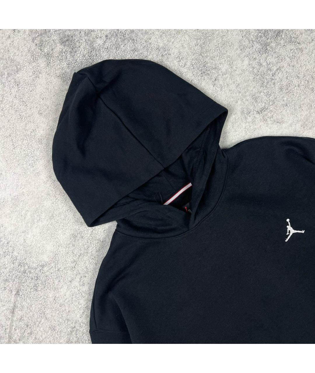 JORDAN Черный хлопковый спортивный костюм, фото 5
