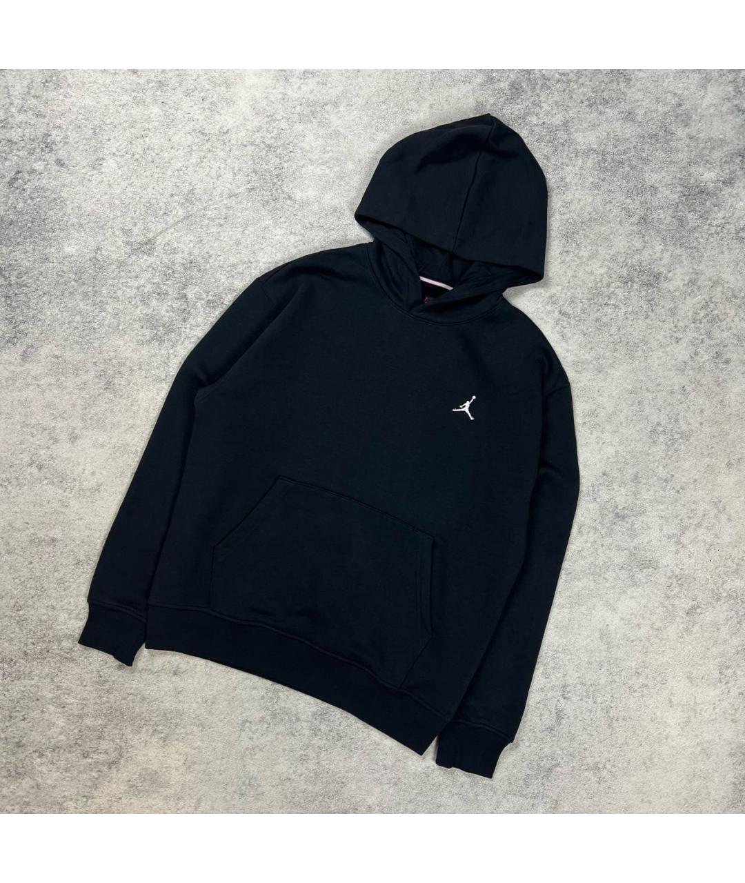 JORDAN Черный хлопковый спортивный костюм, фото 8