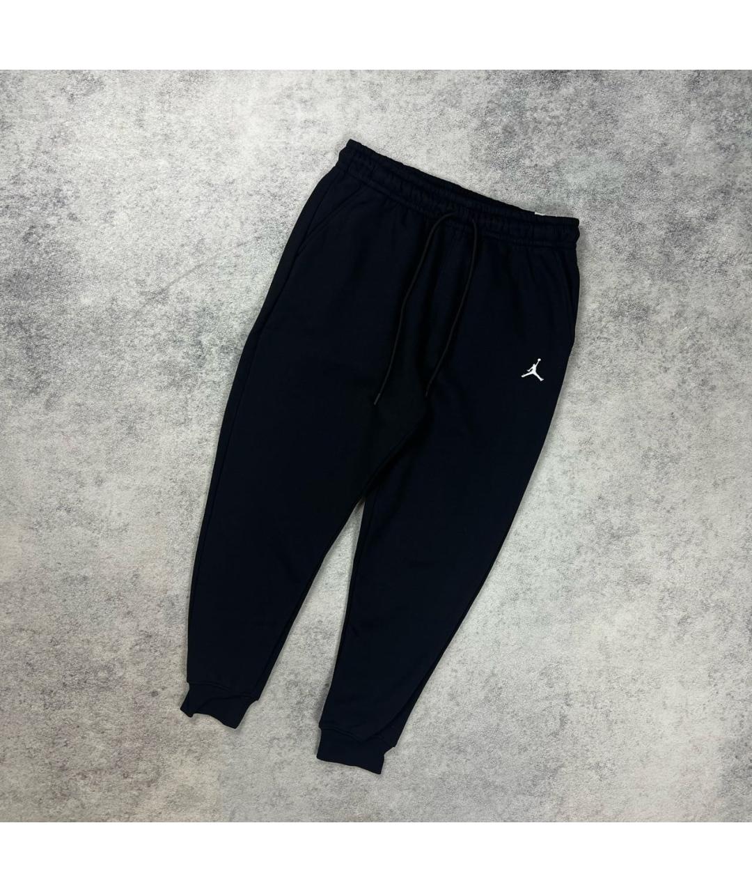 JORDAN Черный хлопковый спортивный костюм, фото 2