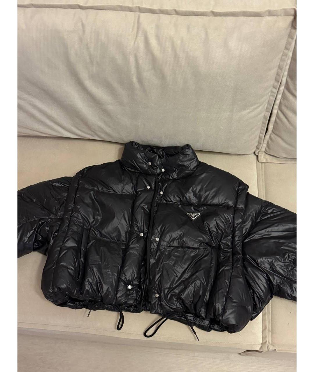 PRADA Черная куртка, фото 3