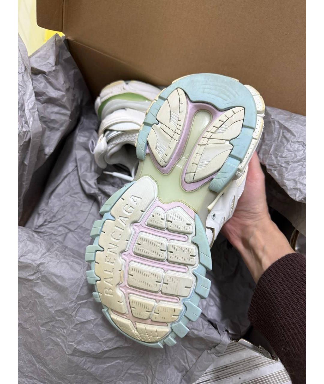 BALENCIAGA Мульти текстильные кроссовки, фото 3