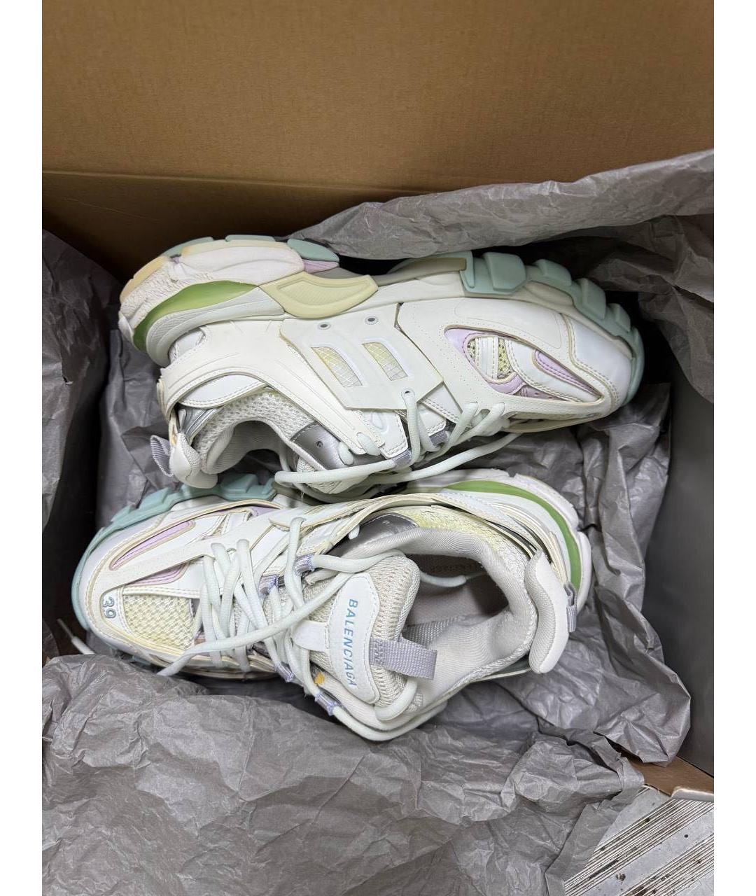 BALENCIAGA Мульти текстильные кроссовки, фото 4