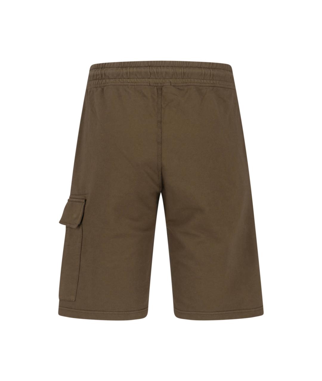 CP COMPANY Хаки хлопковые шорты, фото 2