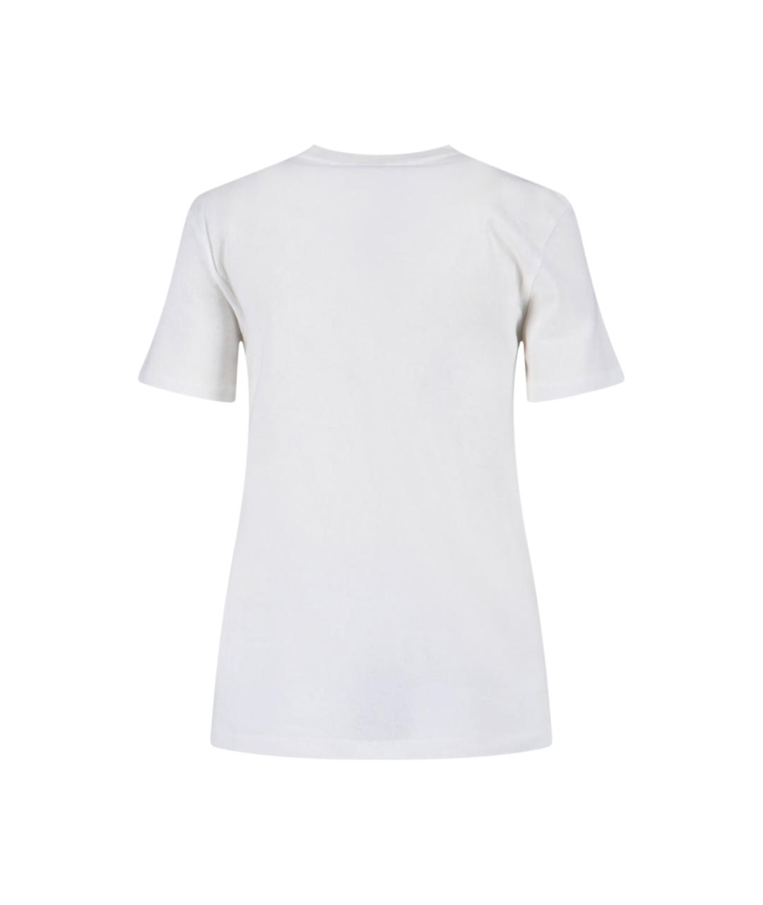 CHLOE Белая хлопковая футболка, фото 2