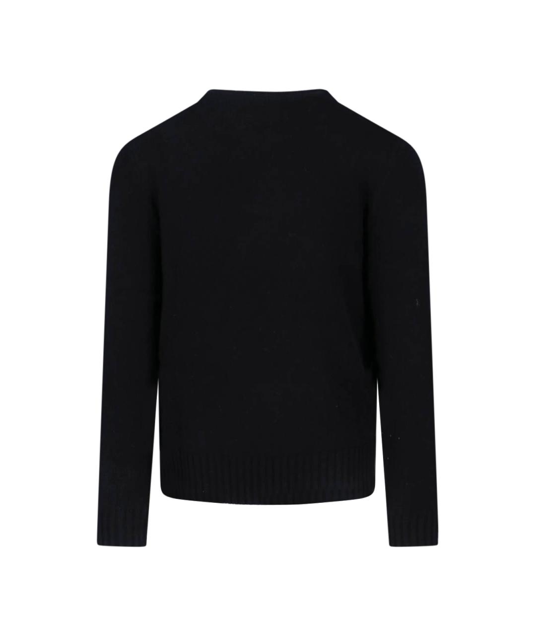 POLO RALPH LAUREN Черный шерстяной джемпер / свитер, фото 2