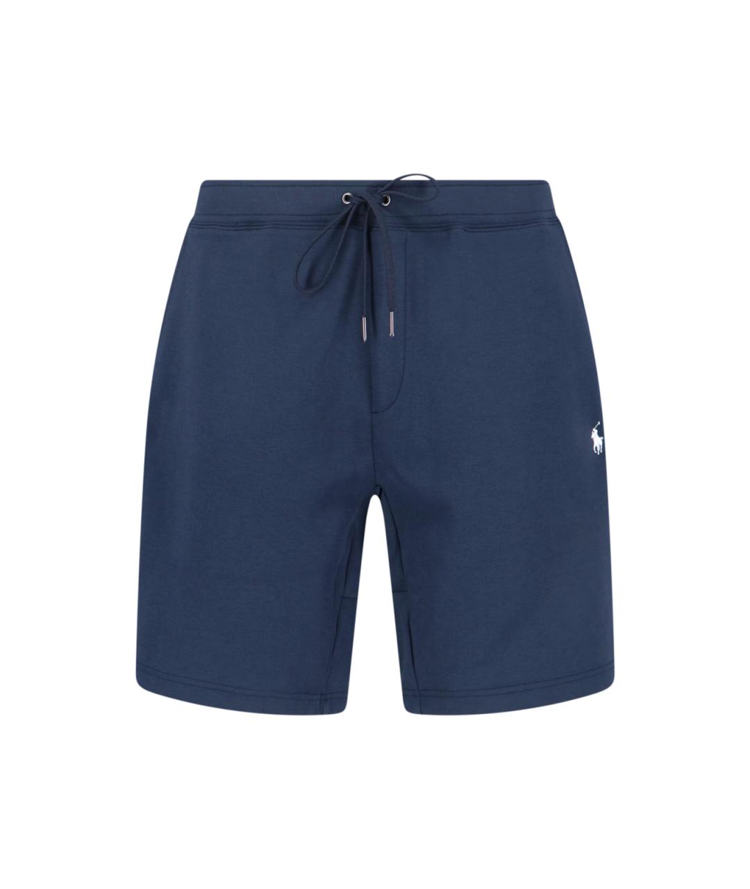 POLO RALPH LAUREN Синие хлопковые шорты, фото 1