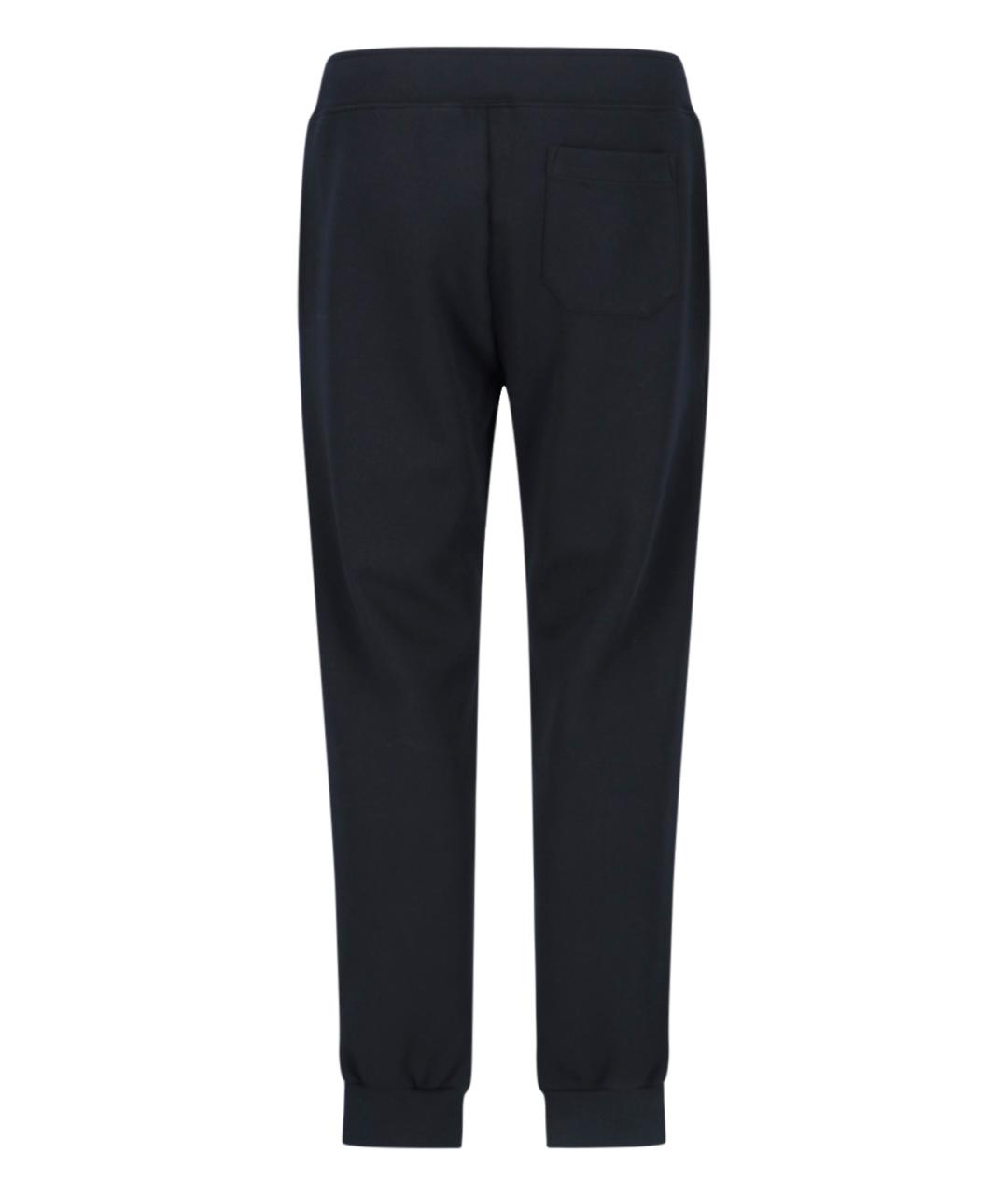 POLO RALPH LAUREN Черные хлопковые повседневные брюки, фото 3